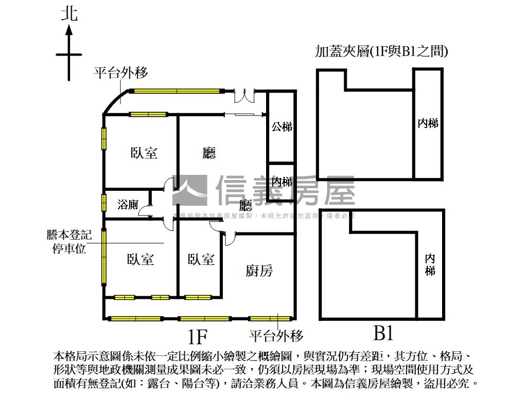 【新】內三推薦公寓三房房屋室內格局與周邊環境