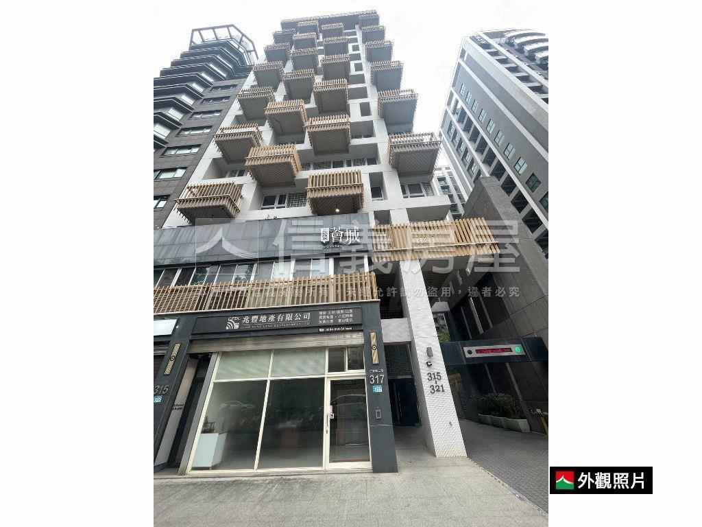 長滎薈城兩房加前後陽台房屋室內格局與周邊環境
