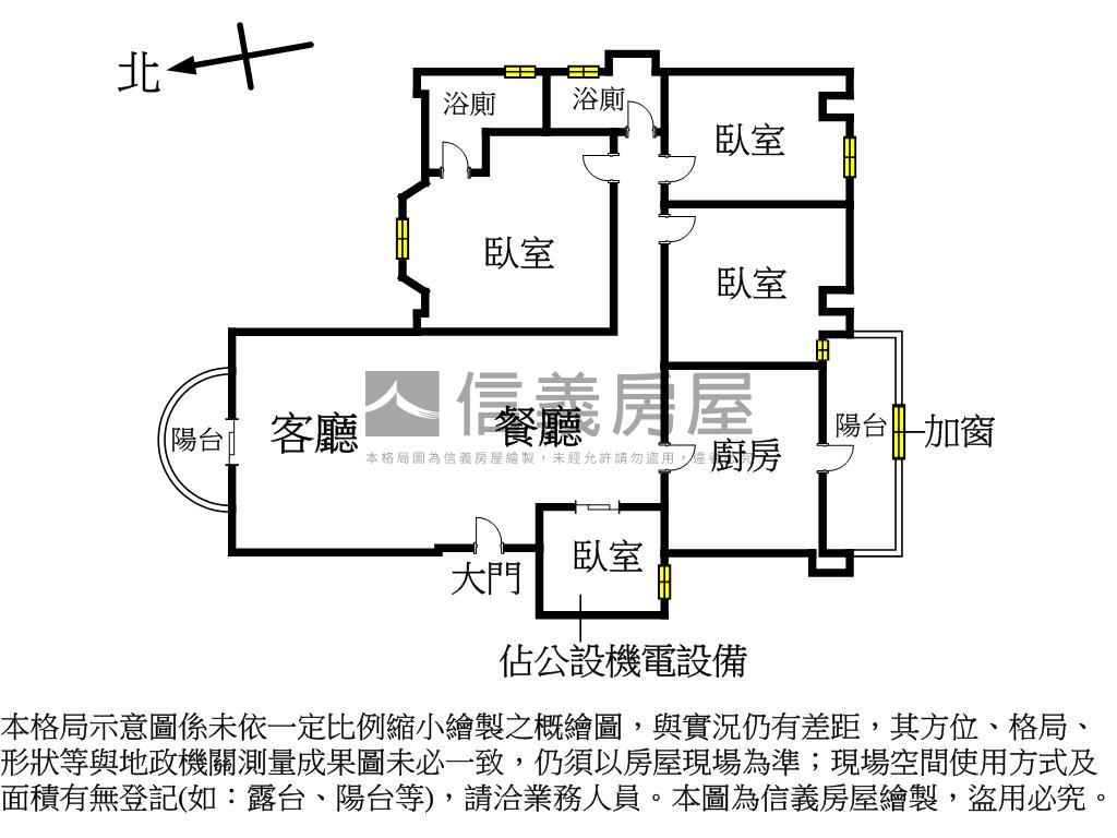 面公園台大翰林四房車位房屋室內格局與周邊環境