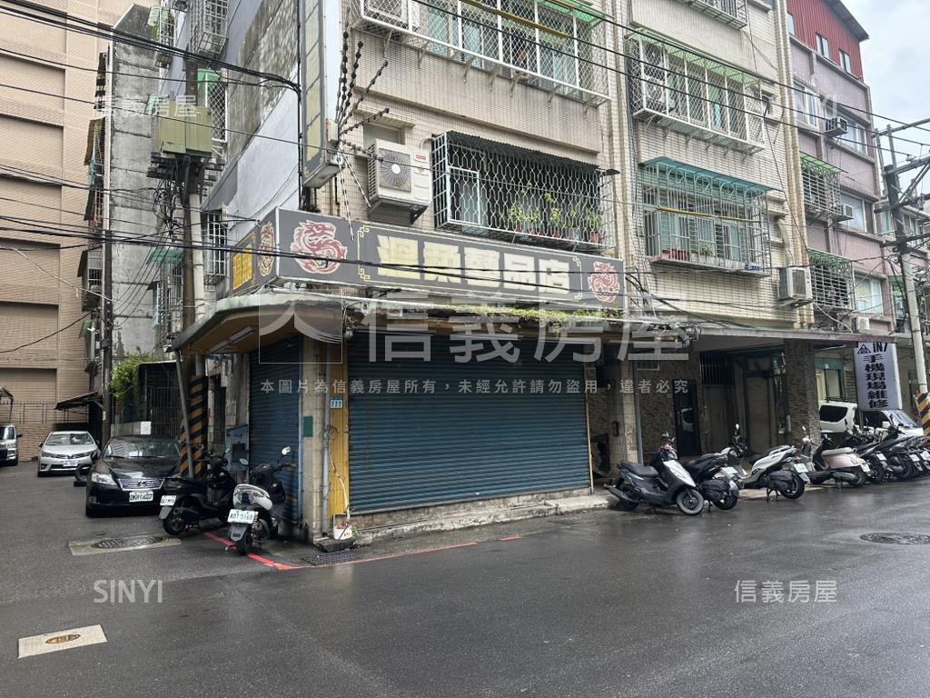 民義三角窗面寬金店面房屋室內格局與周邊環境
