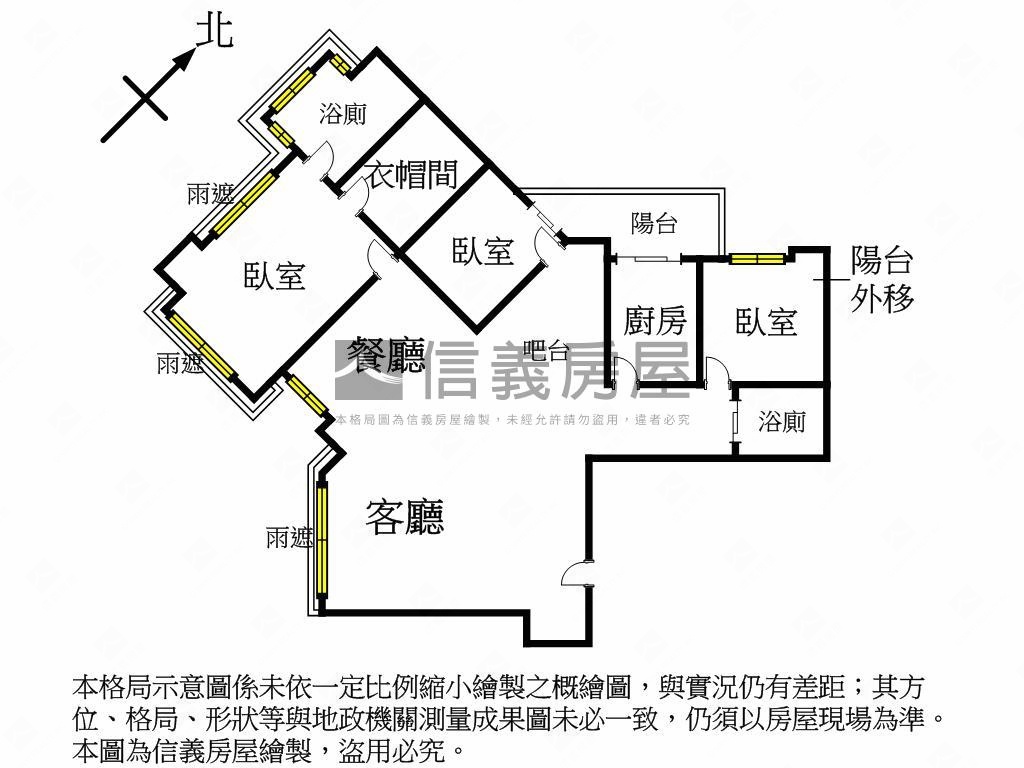 海揚Ａ棟景觀大戶房屋室內格局與周邊環境