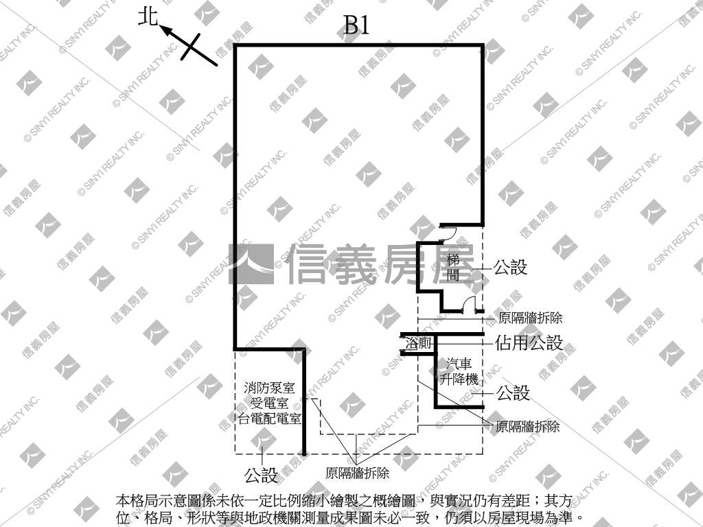 長安地下辦公室房屋室內格局與周邊環境