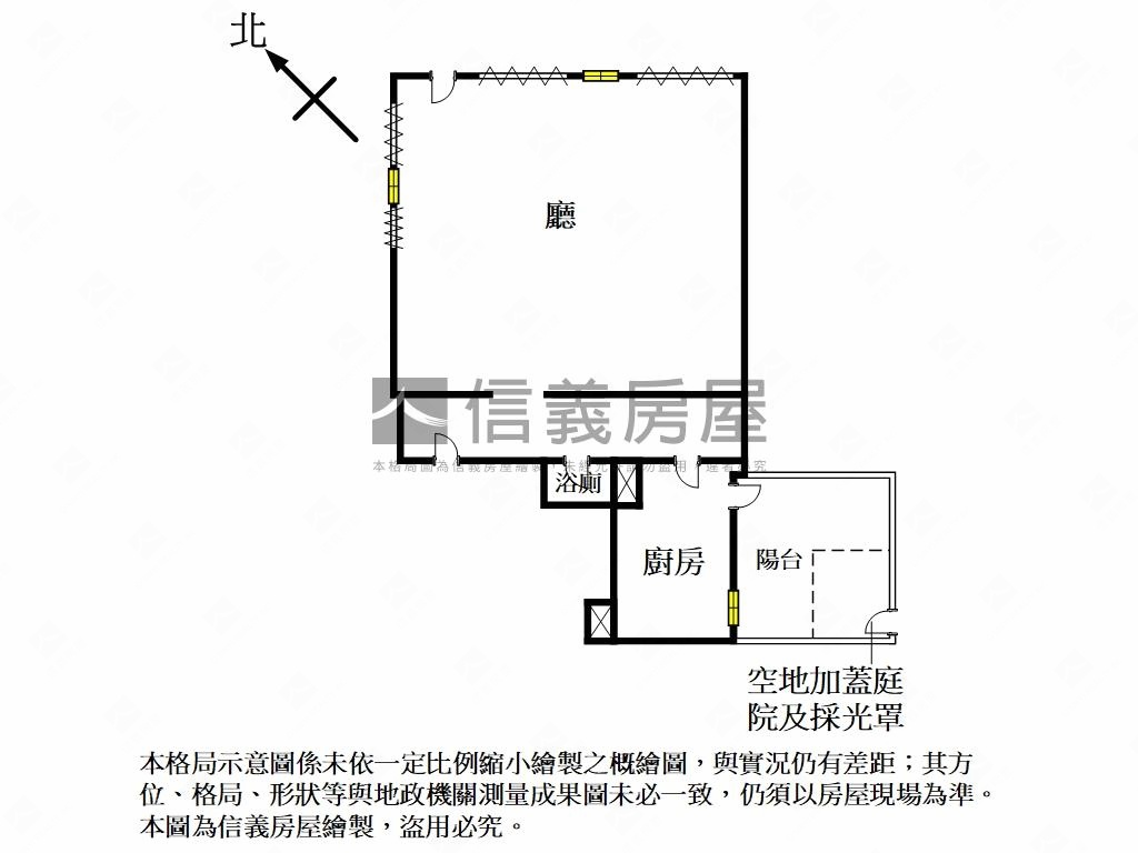 景美陽光哈佛１樓美庭院房屋室內格局與周邊環境