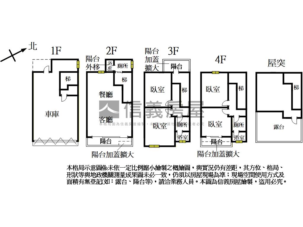 佳瑩藝居Ａ５透天房屋室內格局與周邊環境