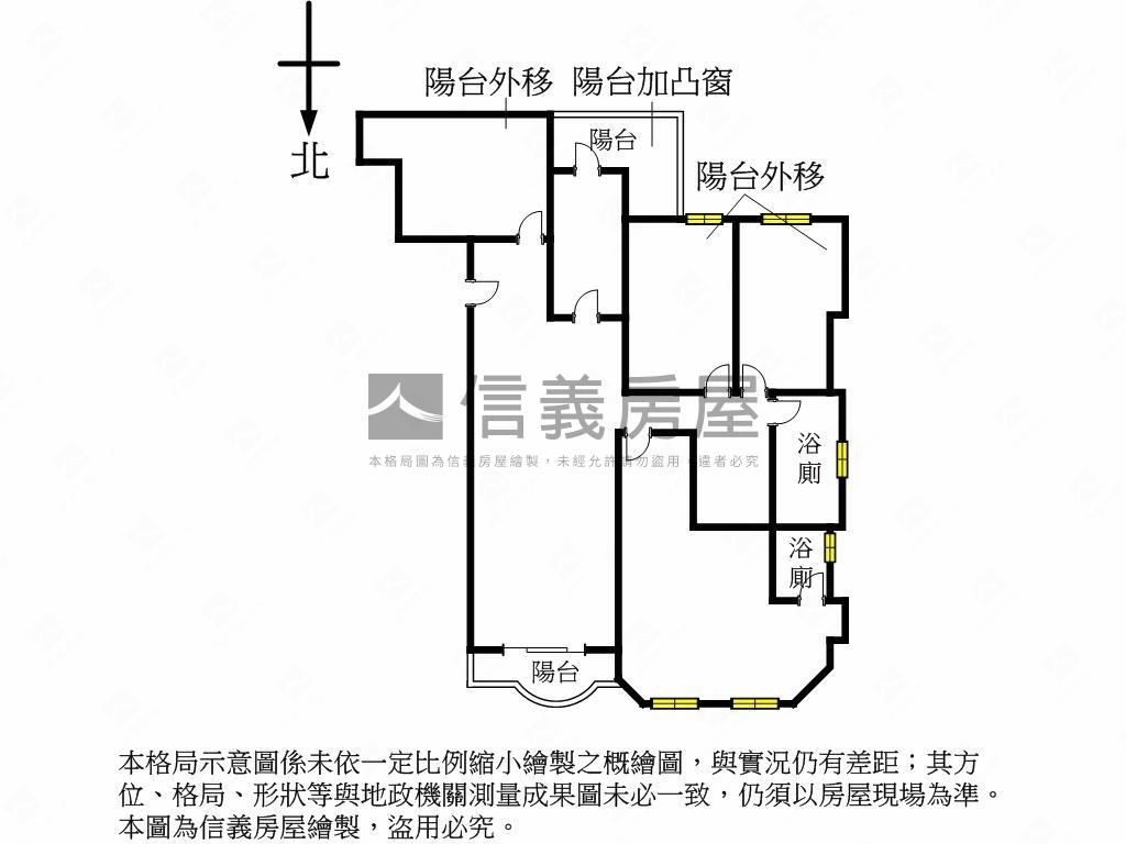 精華板橋民族路大空間房屋室內格局與周邊環境
