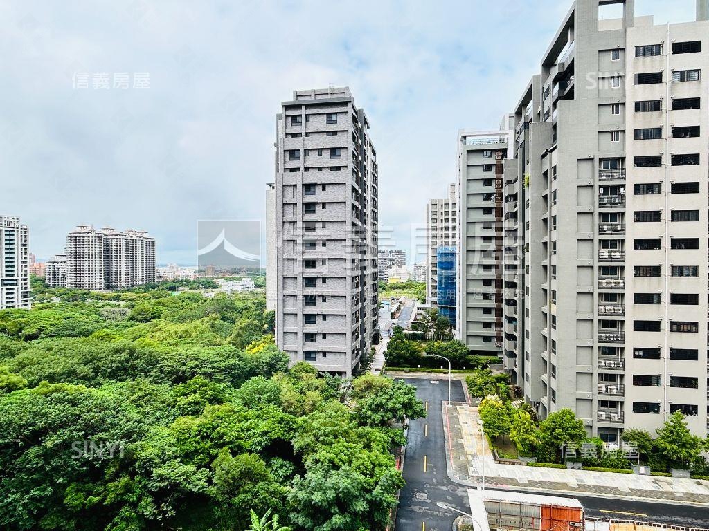 公園上璟前後陽台景觀三房房屋室內格局與周邊環境