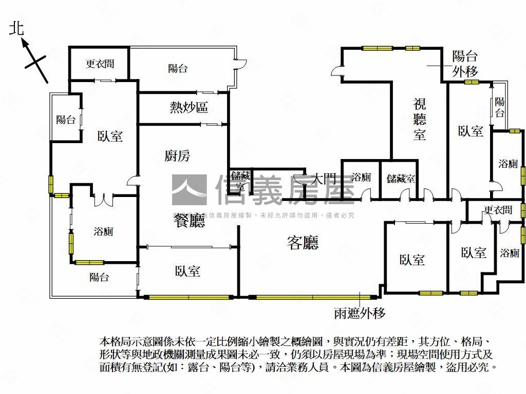 寶輝世紀花園附五車位房屋室內格局與周邊環境