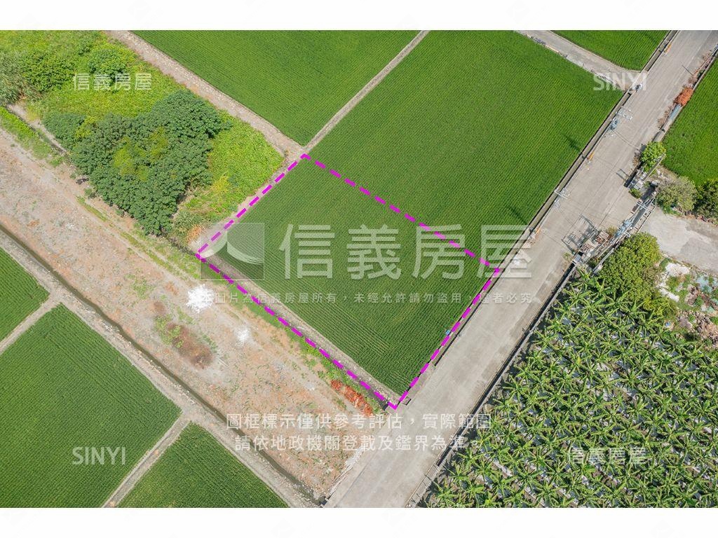 彰化田中開心農場房屋室內格局與周邊環境