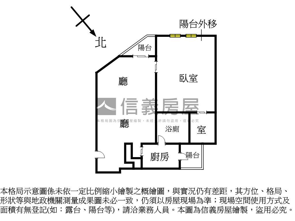 一橋北市舒適美居房屋室內格局與周邊環境