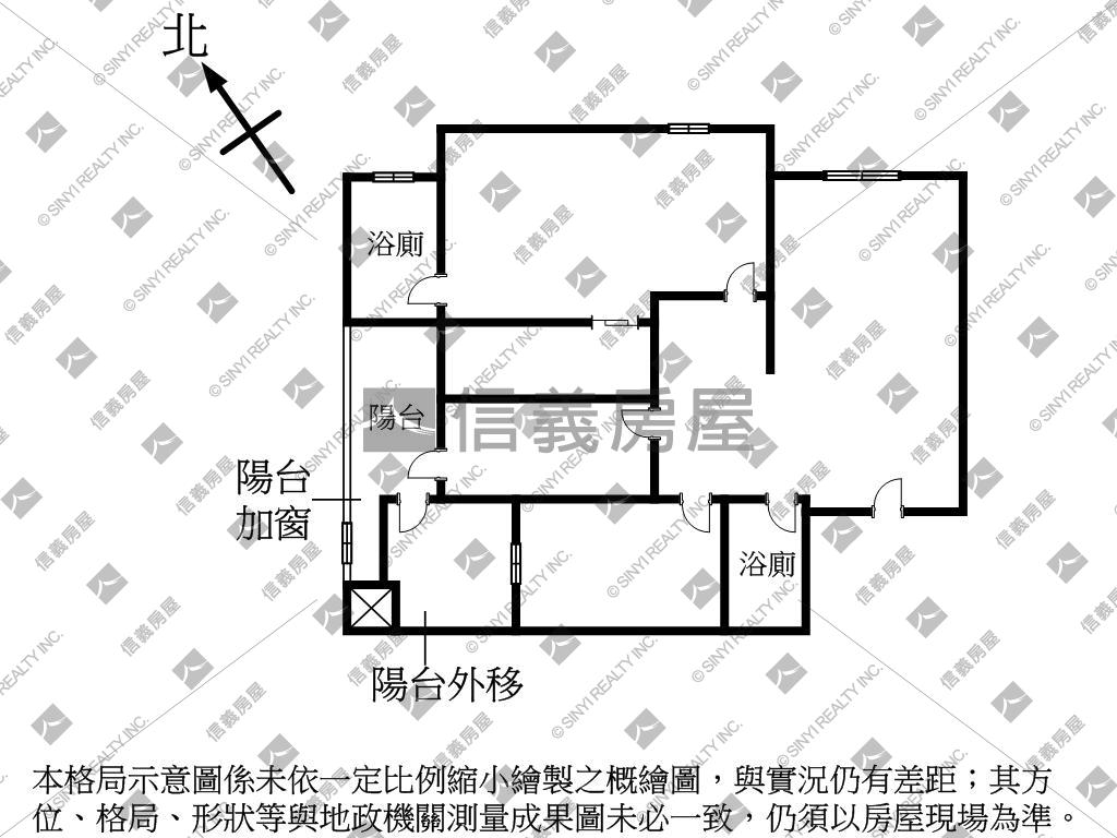 上河園。北歐事務所房屋室內格局與周邊環境