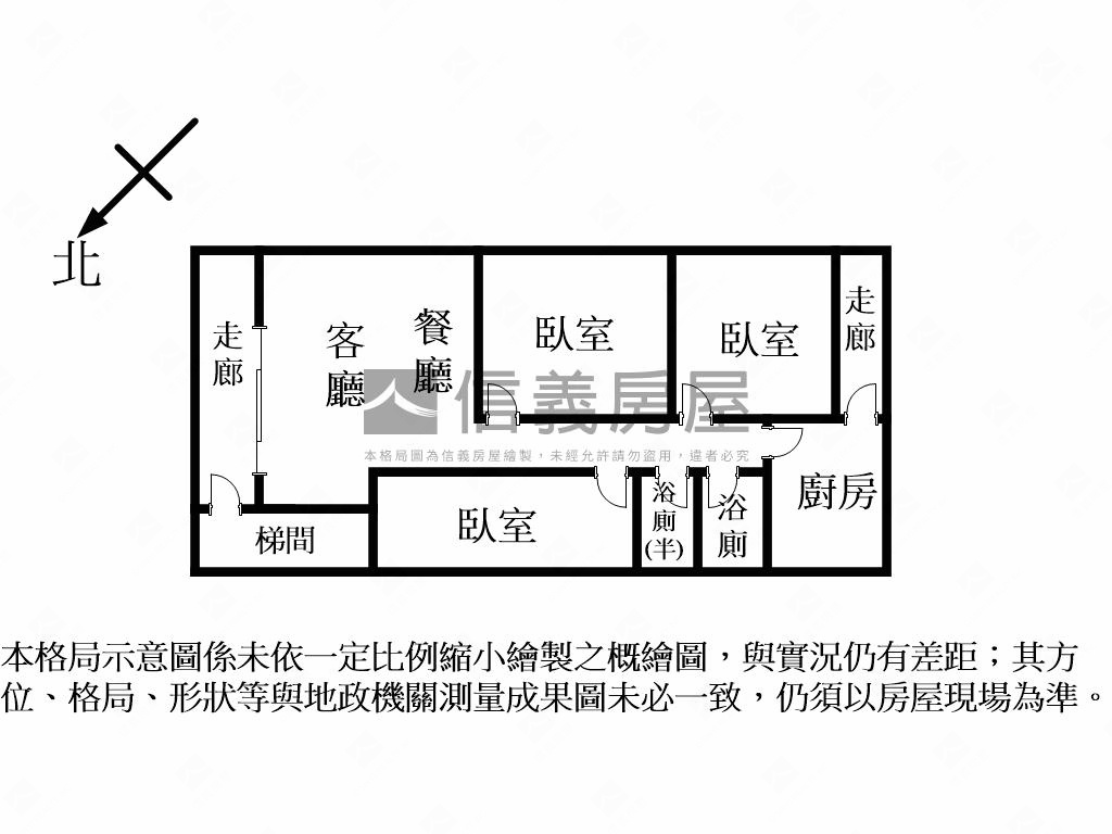 淡水自強路公寓房屋室內格局與周邊環境