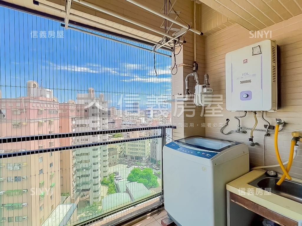 寓上逢甲合併戶房屋室內格局與周邊環境
