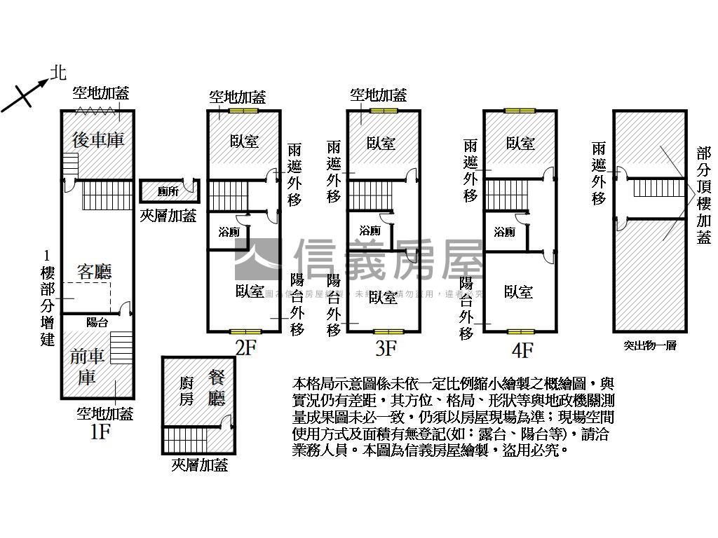 近陽明商圈精美透天房屋室內格局與周邊環境