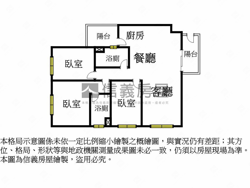 昇佳景邑三房車位房屋室內格局與周邊環境