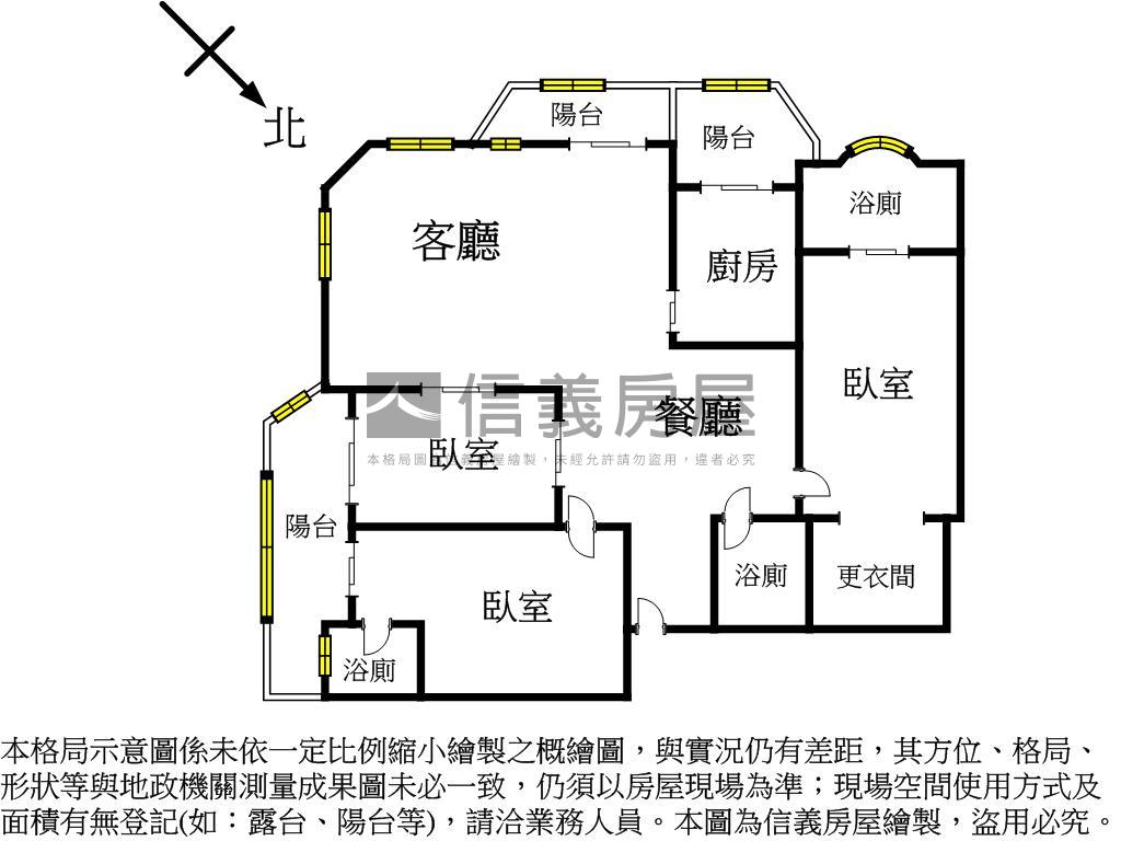 台北雪梨景觀豪邸房屋室內格局與周邊環境