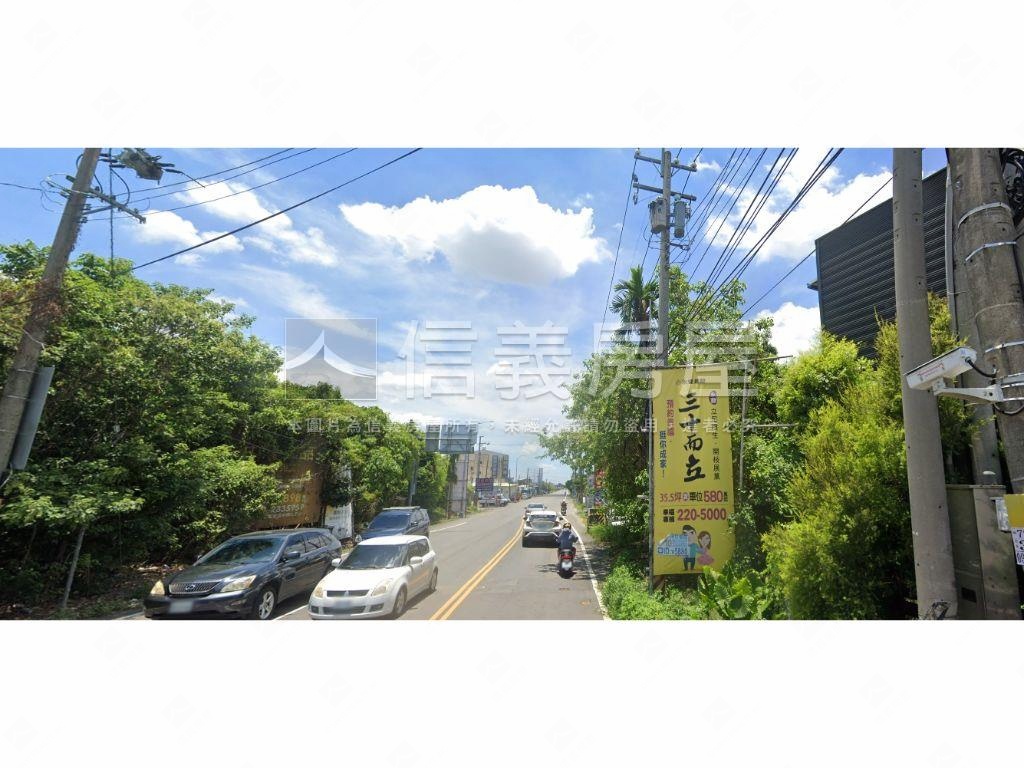 中興新村五叉路口角地房屋室內格局與周邊環境