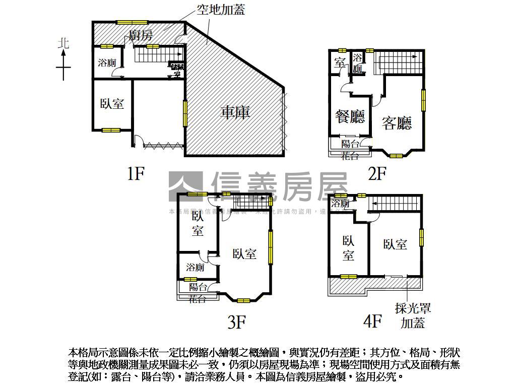 麻豆市區大地坪邊間三車墅房屋室內格局與周邊環境