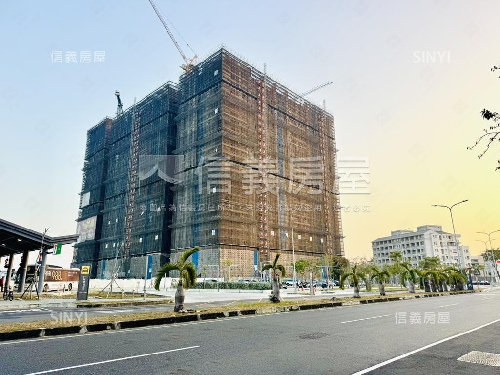 北外環道高樓景觀３房平車房屋室內格局與周邊環境