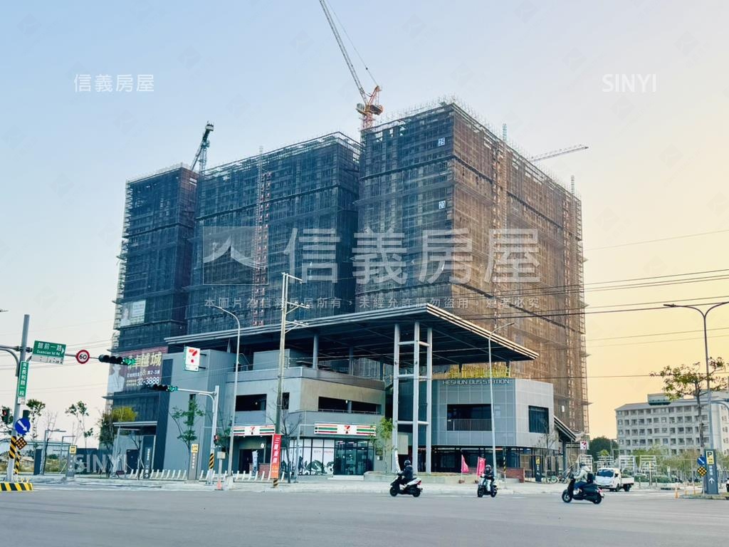 北外環道高樓景觀３房平車房屋室內格局與周邊環境