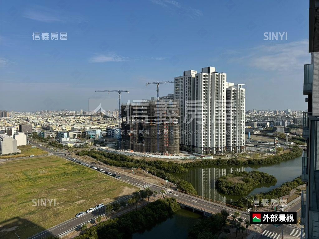 水晴川面河景高樓景觀戶房屋室內格局與周邊環境