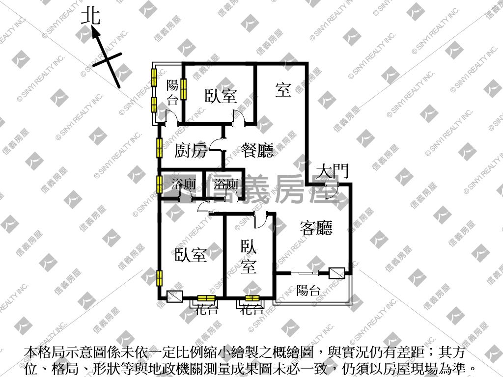 龍山文化大鎮附平面車位房屋室內格局與周邊環境