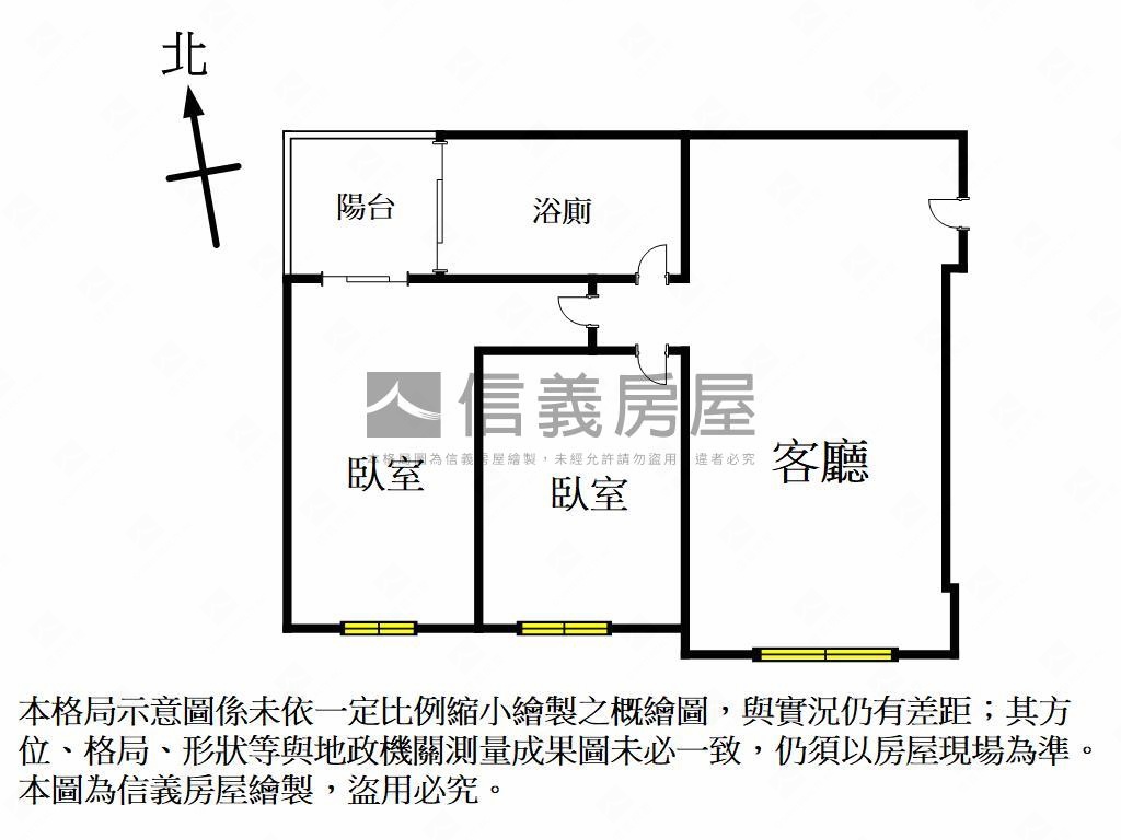 臻幸福高樓景觀２房＋平車房屋室內格局與周邊環境