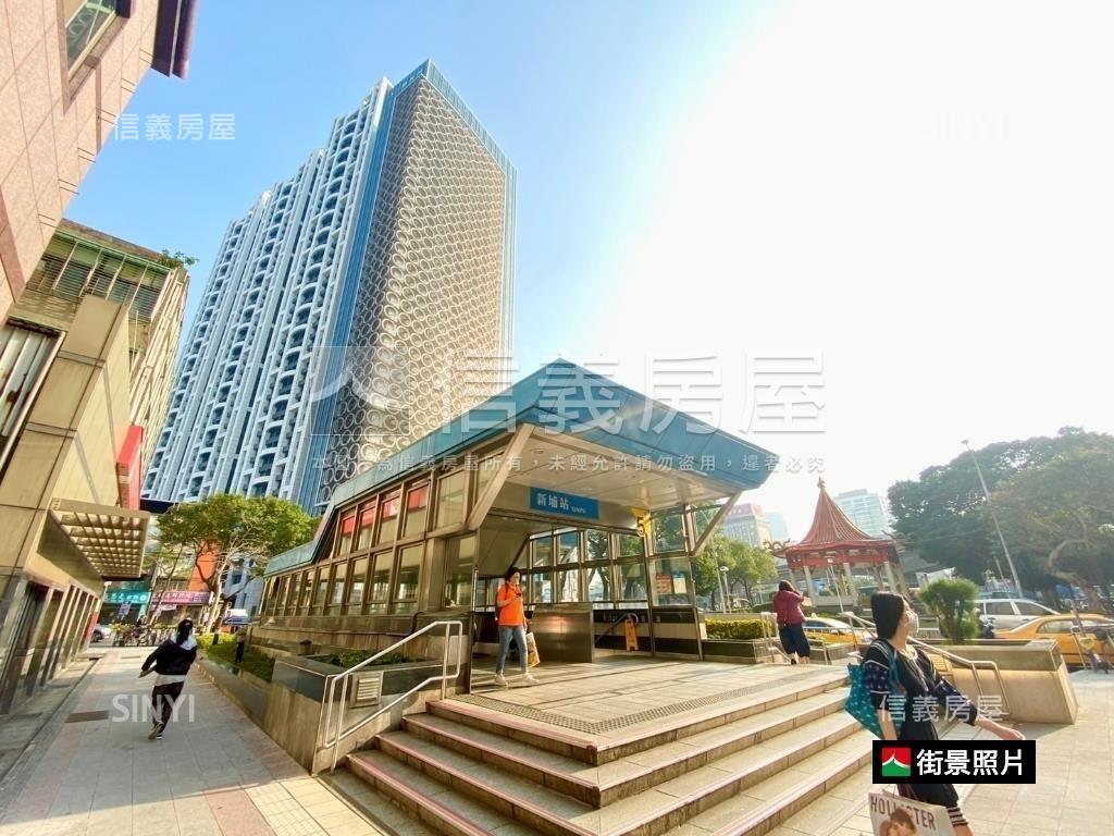 新埔民生站立信采蝶兩房房屋室內格局與周邊環境