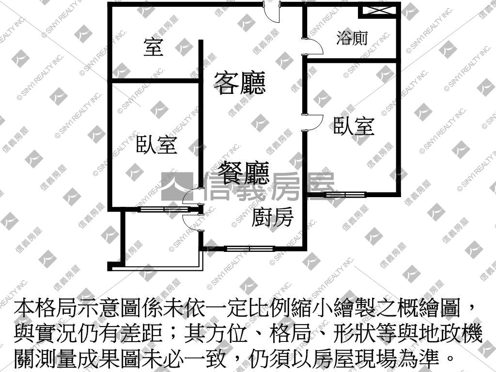 春福安安Ｂ２棟１２樓房屋室內格局與周邊環境