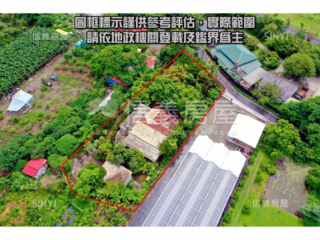 屏科大合法美麗莊園農舍房屋室內格局與周邊環境