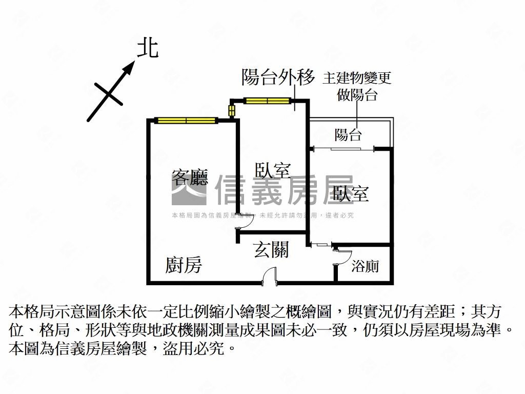 ㊣海揚木質調‧２房有車位房屋室內格局與周邊環境
