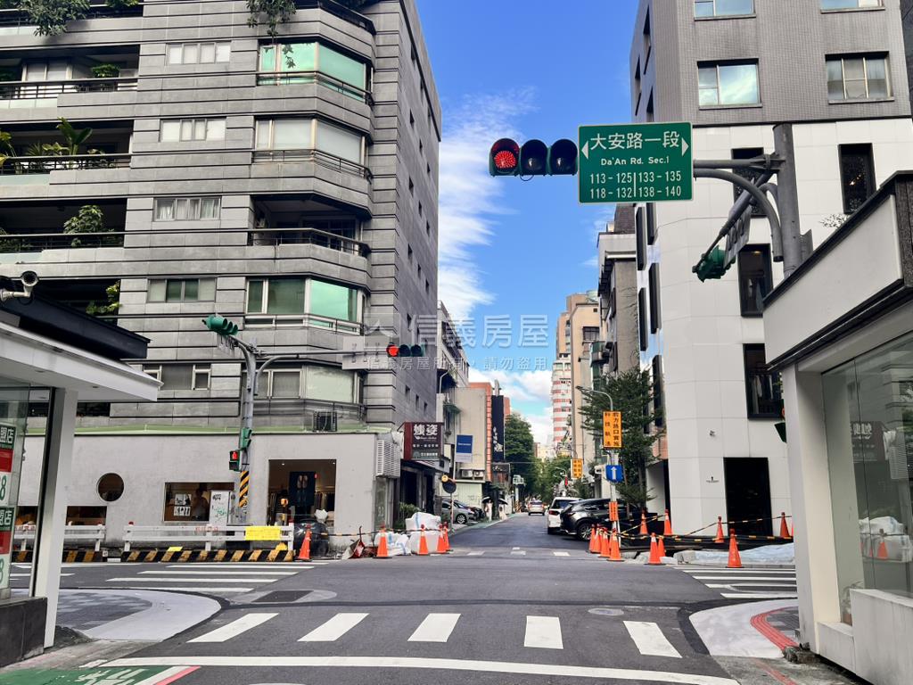 大安名人時尚店面房屋室內格局與周邊環境