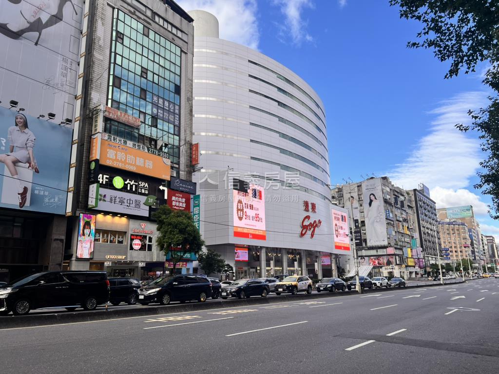 大安名人時尚店面房屋室內格局與周邊環境