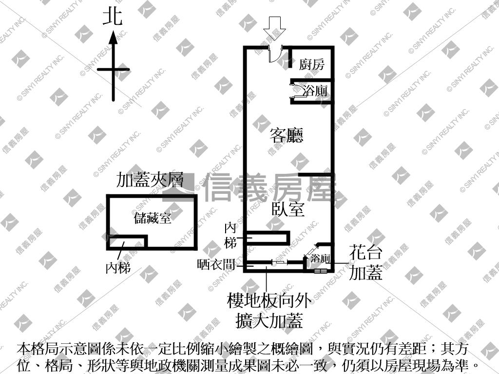 青春小可愛「電梯小資宅」房屋室內格局與周邊環境