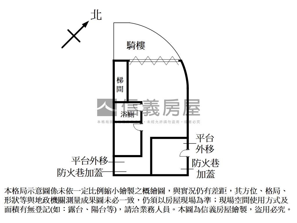 裕民市場黃金店面房屋室內格局與周邊環境