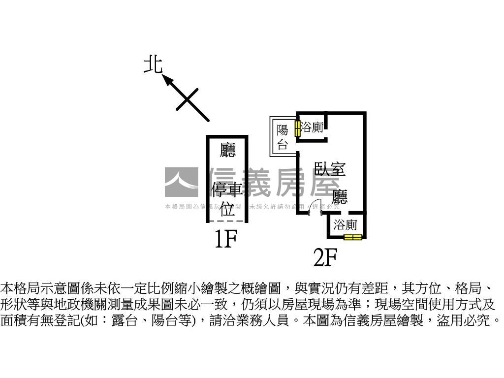 都心寓所２Ｂ房屋室內格局與周邊環境