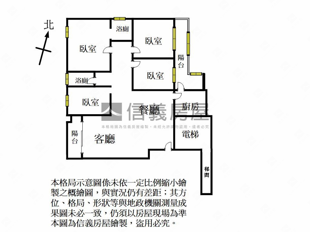 寶成皇家豪景視野四房車位房屋室內格局與周邊環境