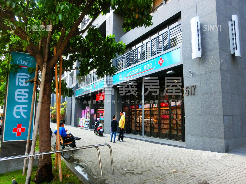 光景雙陽台三房平車生活宅房屋室內格局與周邊環境