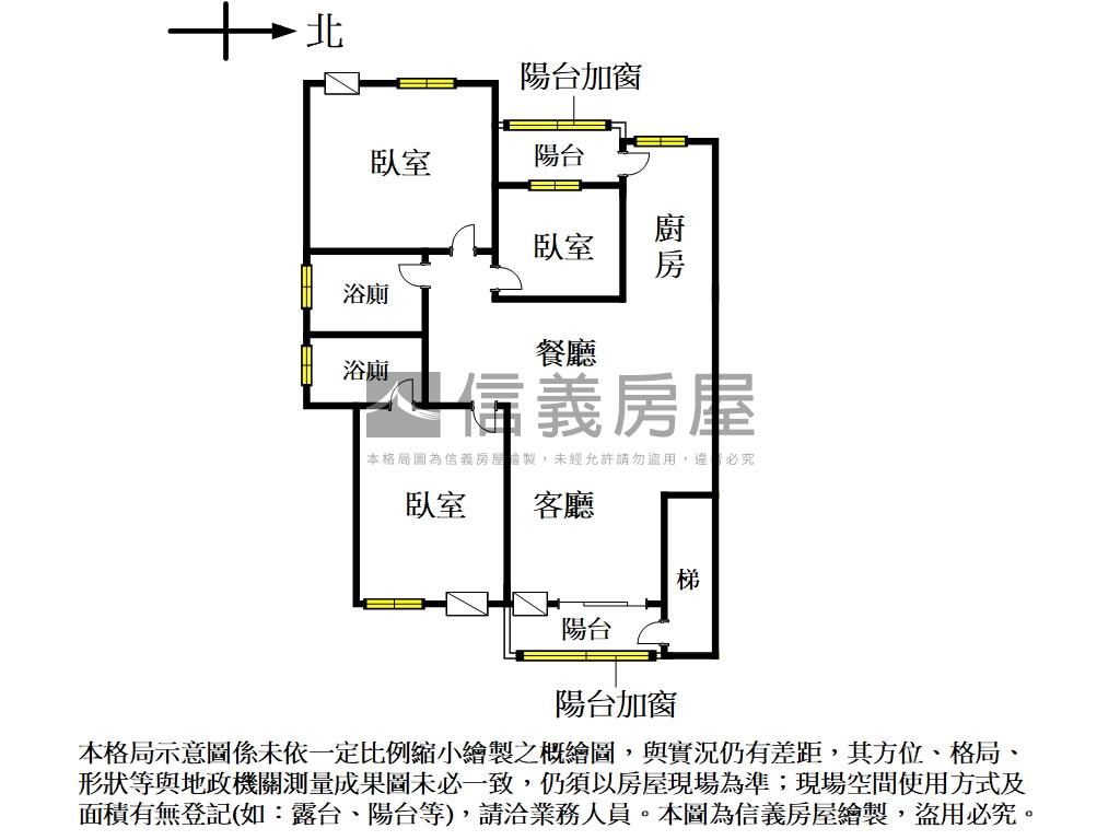 新埔－板新捷運公寓２Ｆ房屋室內格局與周邊環境