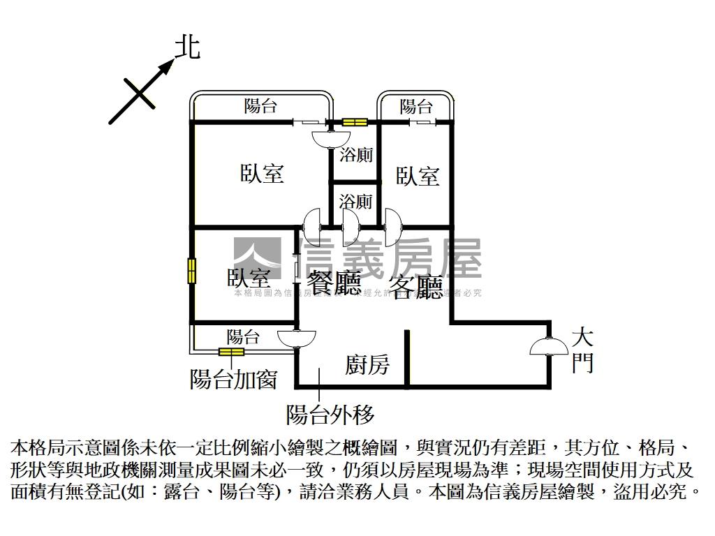 天母國中３房美廈珠寶盒房屋室內格局與周邊環境