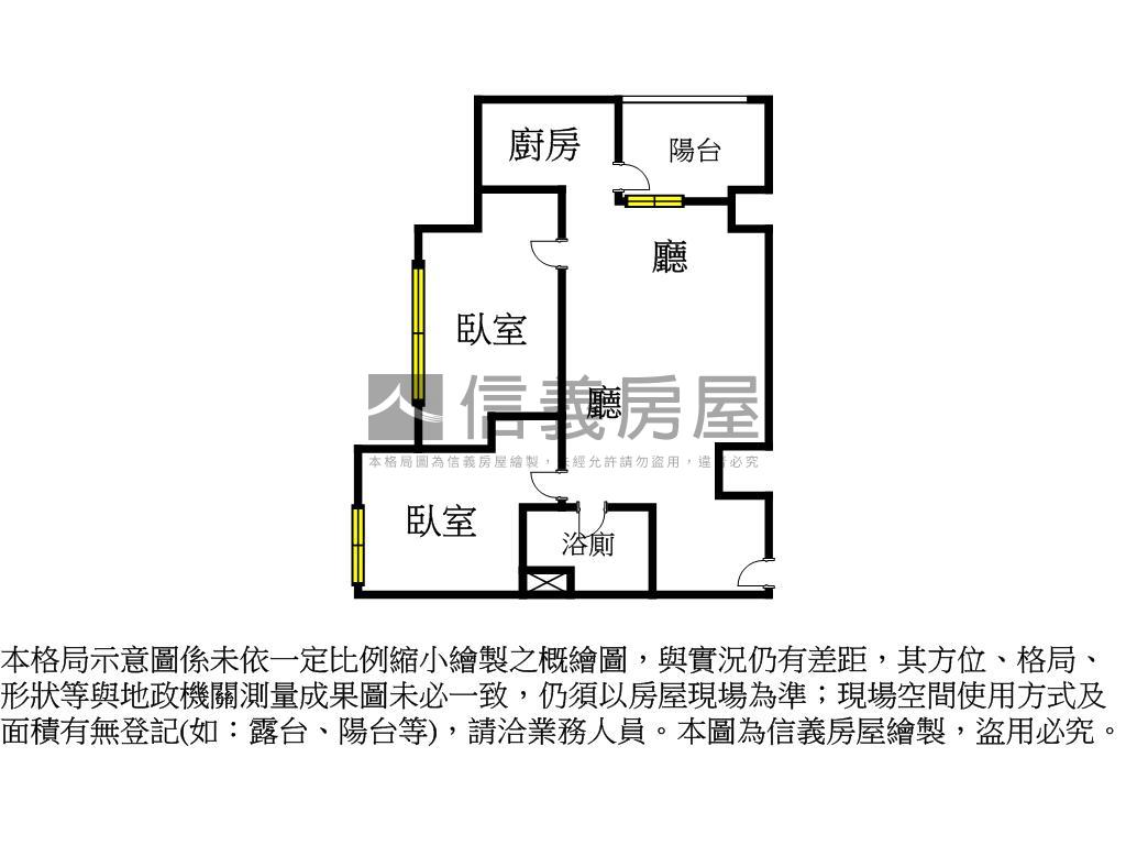 【新接】永和新兩房＋車位房屋室內格局與周邊環境