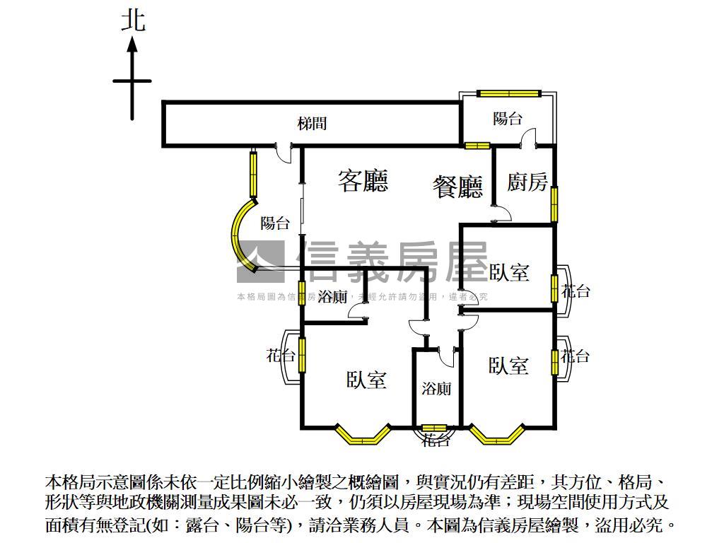冠鈞營造不老林園高樓三房房屋室內格局與周邊環境