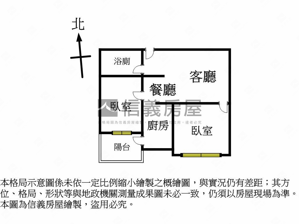 日月星辰低總價輕軌兩房房屋室內格局與周邊環境