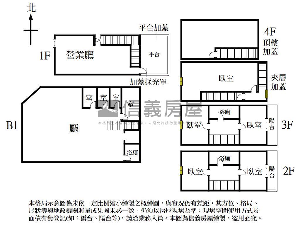 南屯八期顯眼吃市角間透店房屋室內格局與周邊環境