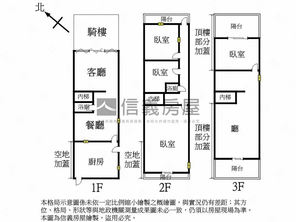 專任大肚邊間採光透天房屋室內格局與周邊環境