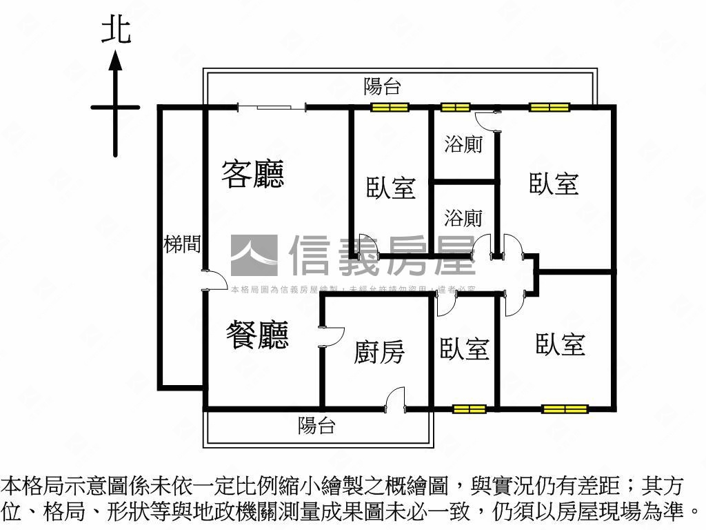 忠孝捷運國泰邊間採光美廈房屋室內格局與周邊環境