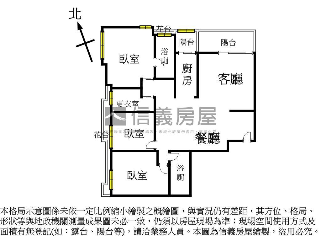 凱旋門樹海美景六樓房屋室內格局與周邊環境