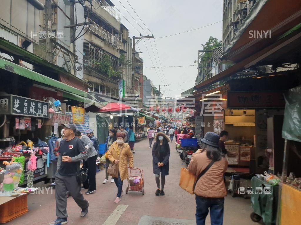 正臨江夜市中心透天金店面房屋室內格局與周邊環境