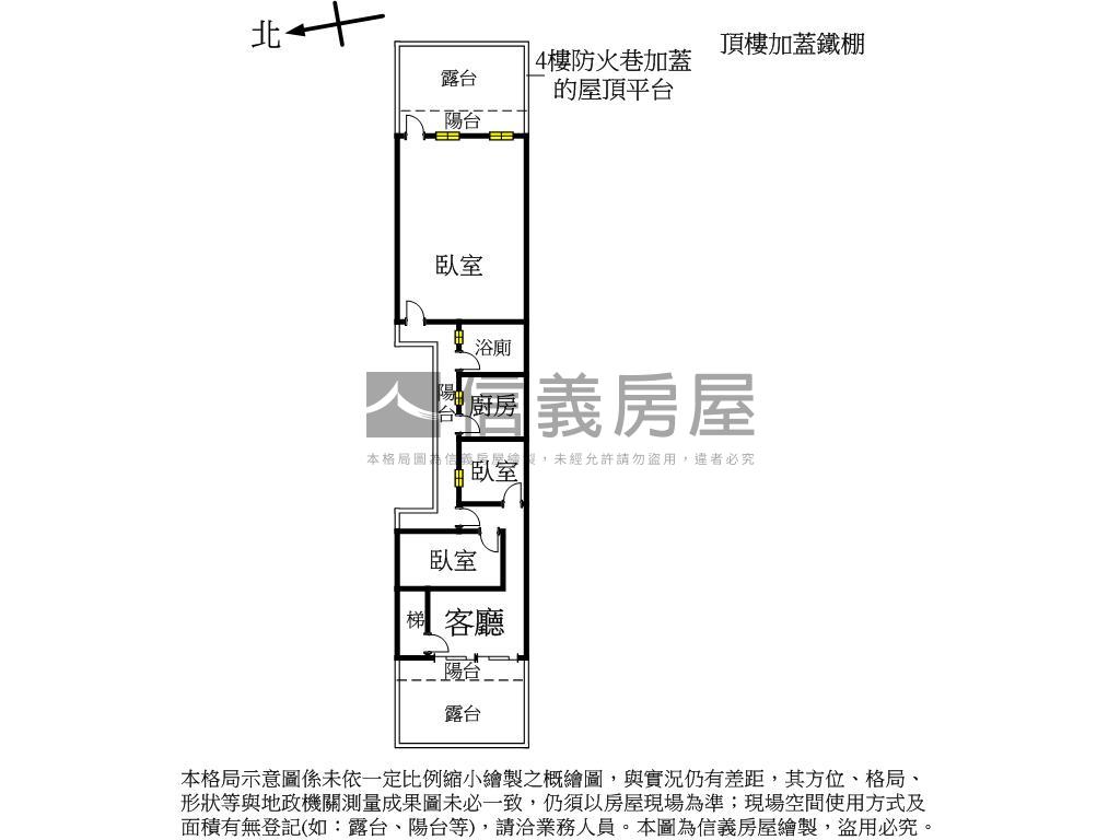 汐止車站旁收租好寓房屋室內格局與周邊環境