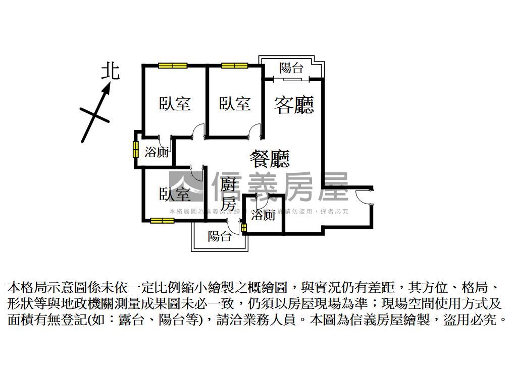 大園宜雄玉㵎美三房雙車位房屋室內格局與周邊環境