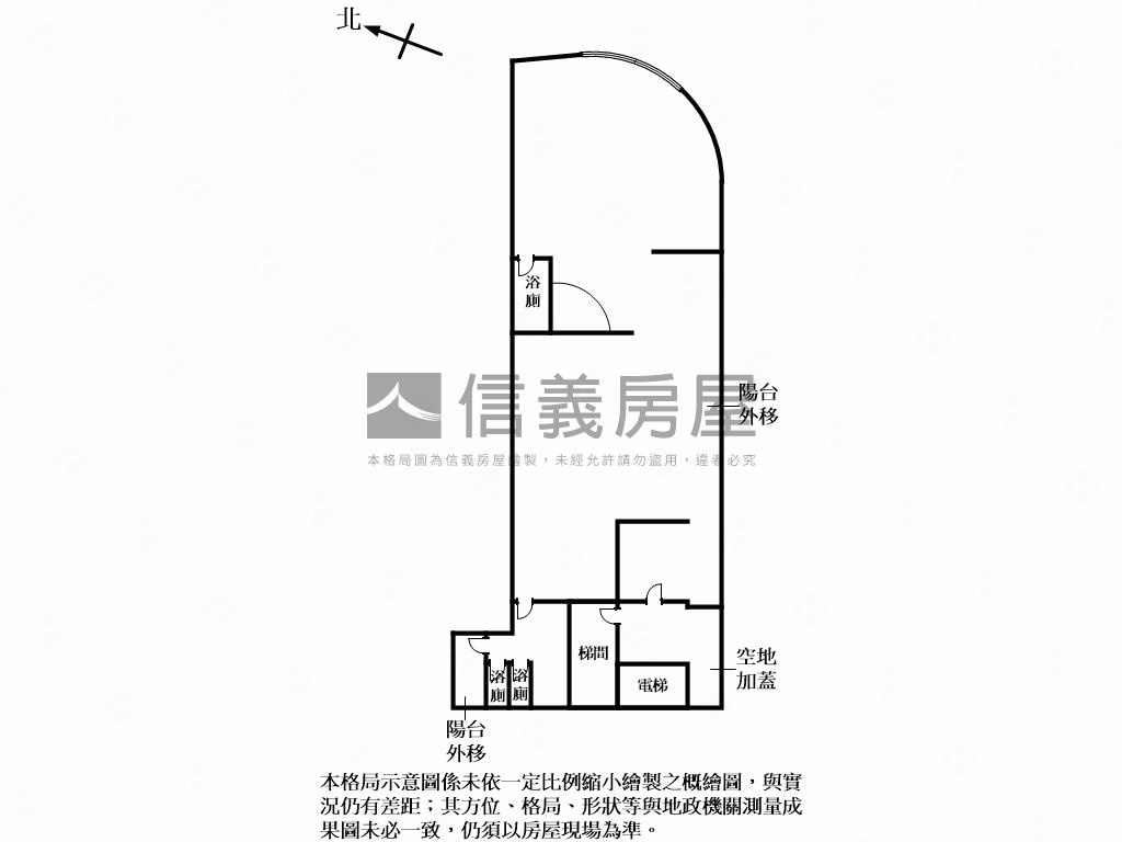 正義北辦公４樓房屋室內格局與周邊環境